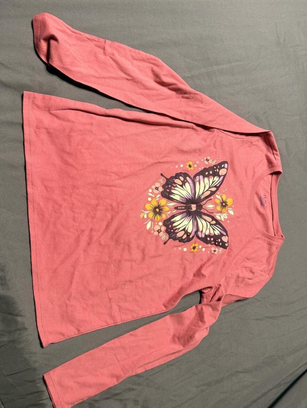 The Children's Place Kid's Pink and Red Shirt